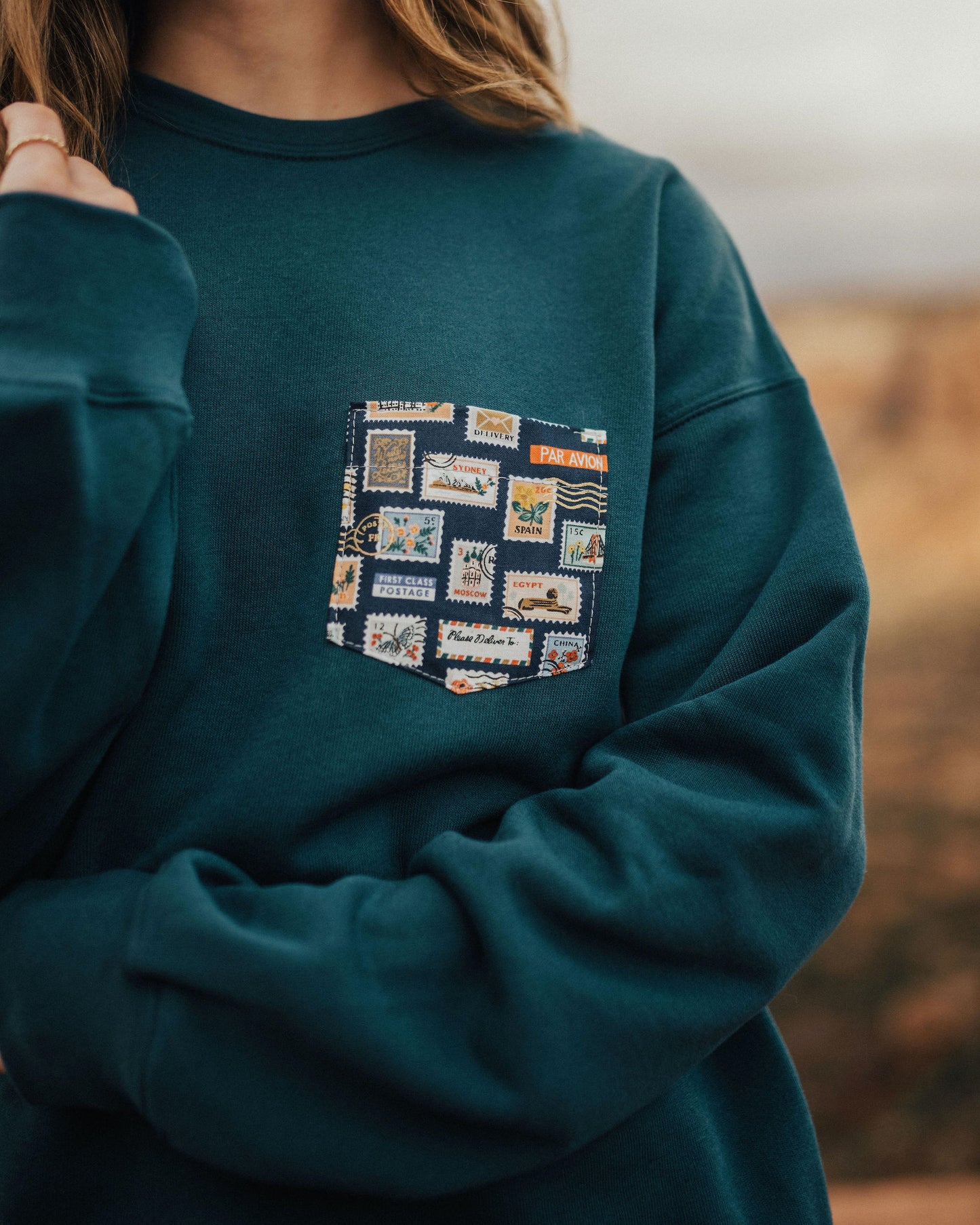 Kagawa Pocket Sweatshirt from Japan