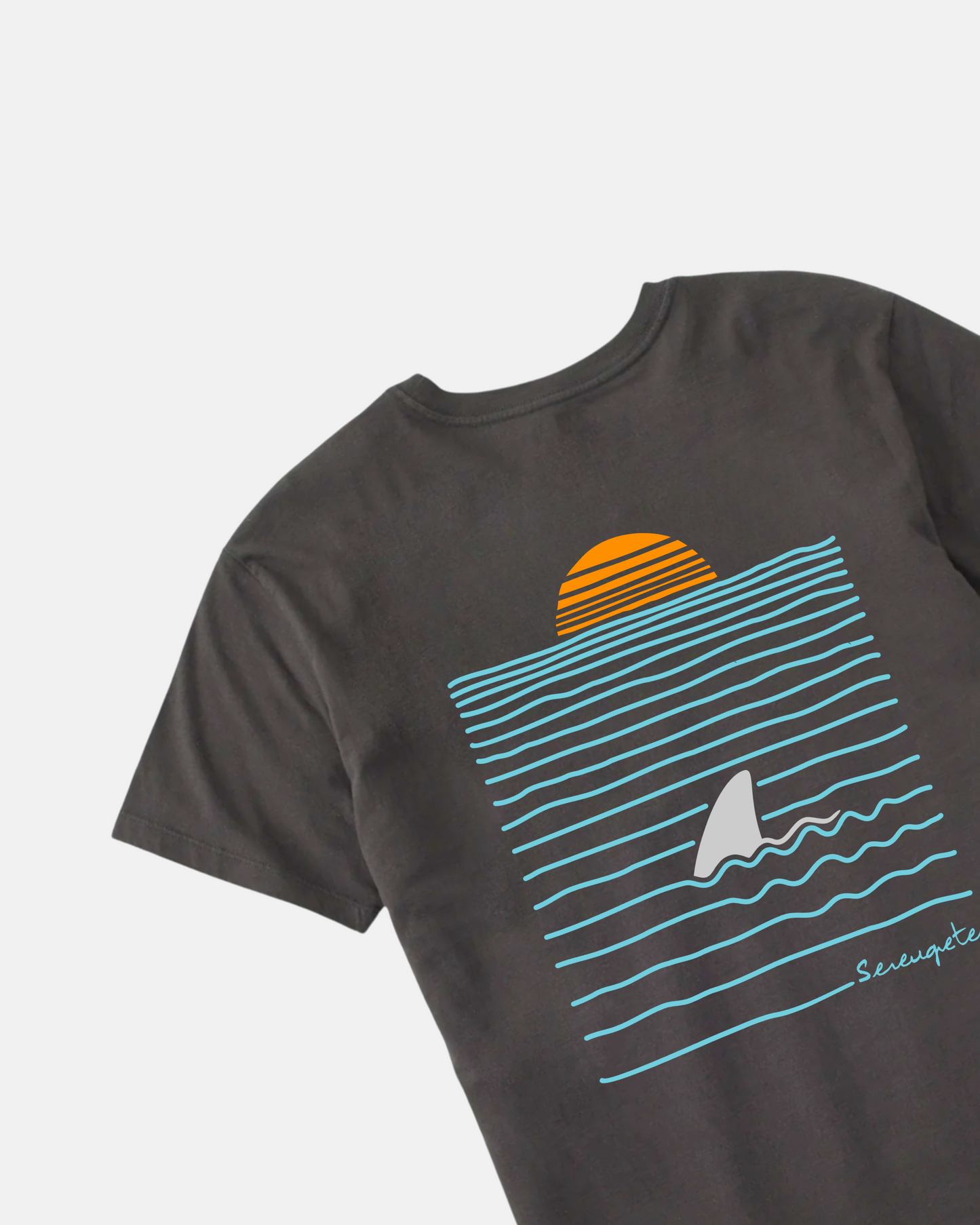 Sea To Sun Charcoal Tee
