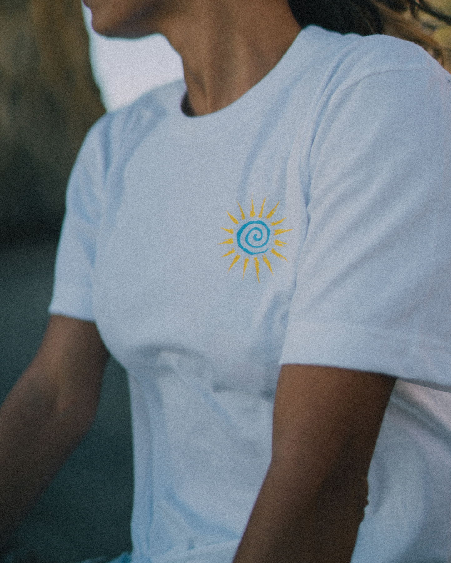 Sea To Sun White Tee