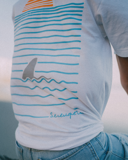 Sea To Sun White Tee