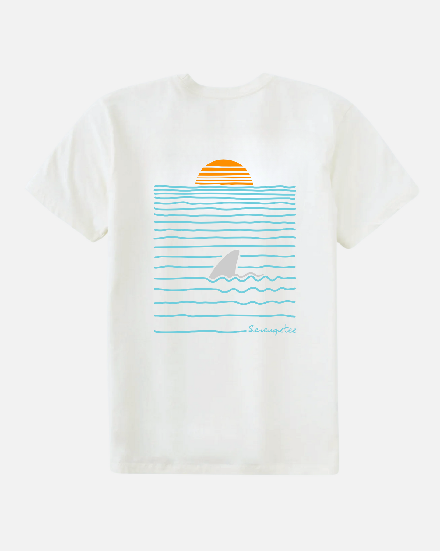 Sea To Sun White Tee