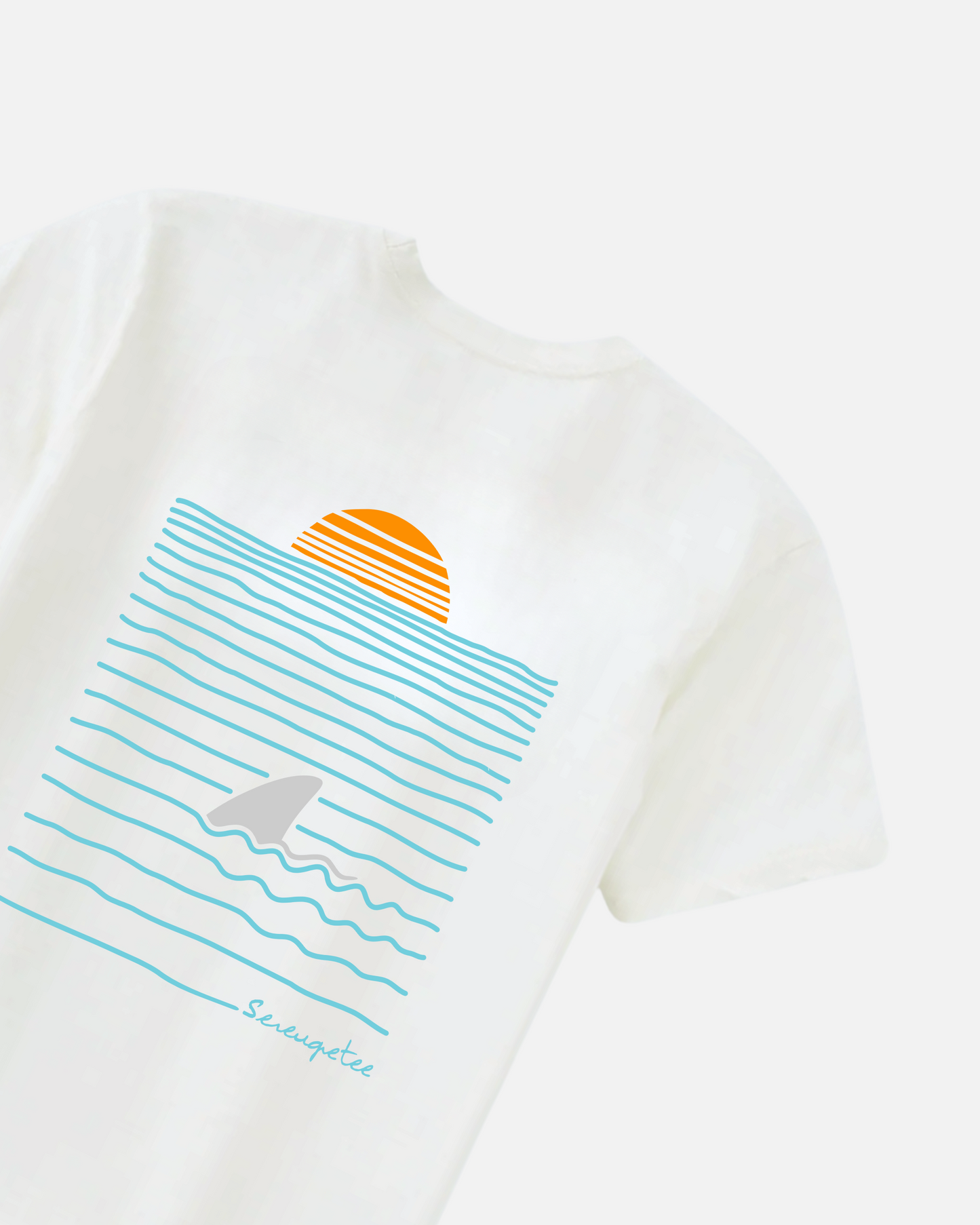 Sea To Sun White Tee